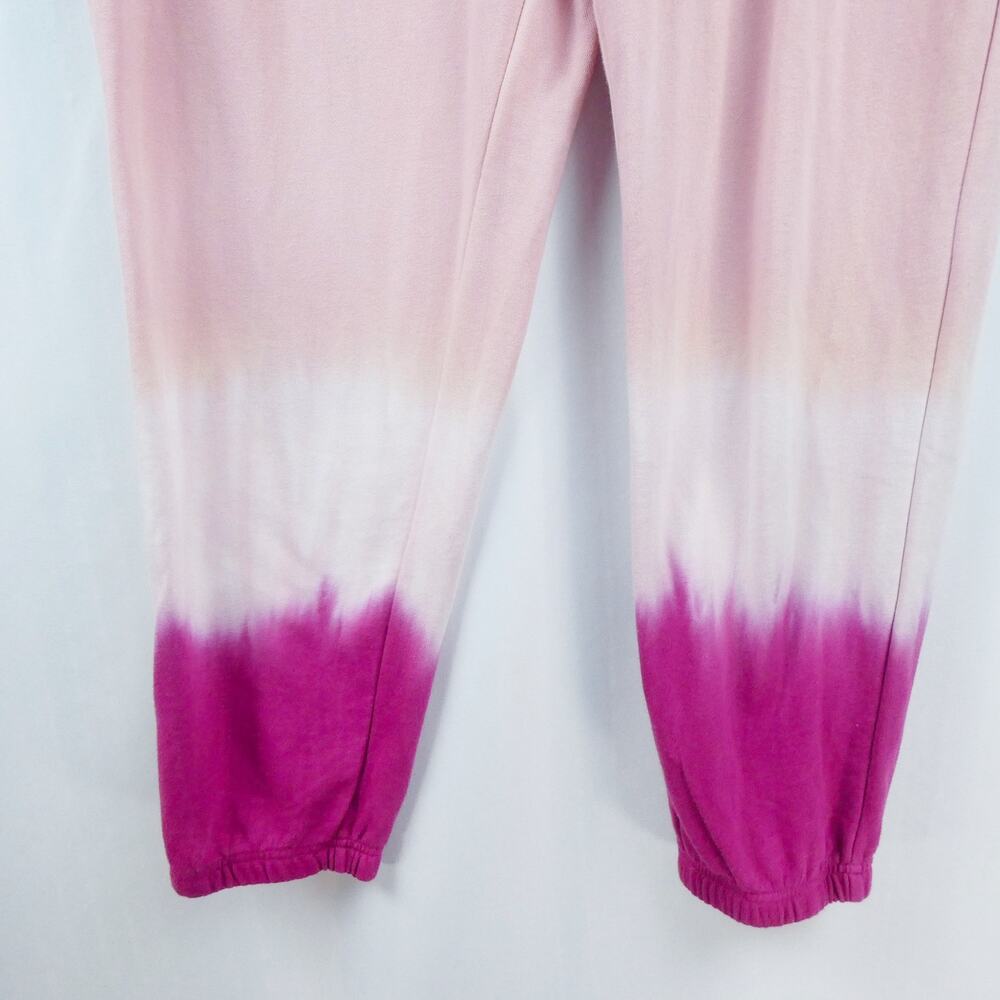 Wildfox Tie Dye Jogger Size XXL Pink Sweatpant Knit Relaxed Fit Pull On Pants 2X - Picture 4 of 12